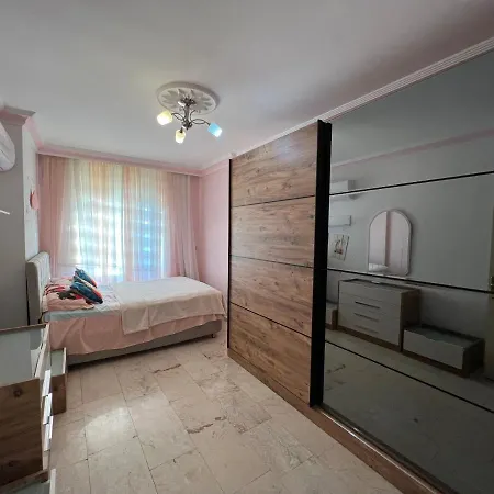 דירה Seaview 3+1 Barbaros, Mahmutlar אלאניה