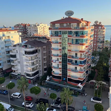 דירה Seaview 3+1 Barbaros, Mahmutlar אלאניה