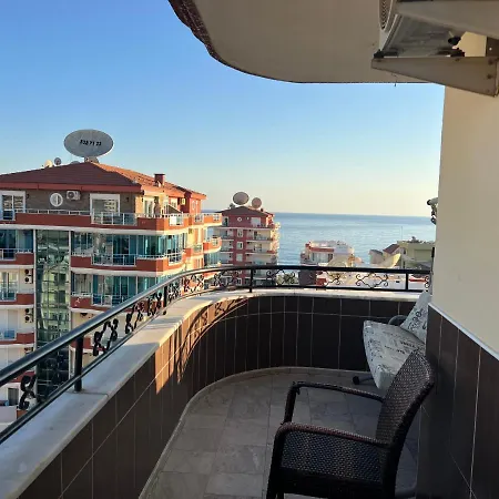 דירה Seaview 3+1 Barbaros, Mahmutlar אלאניה
